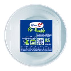 BOLS A SOUPE Réutilisable 300L  X15 - Transparent - DOPLA